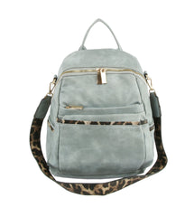 Fashion Designer Travel Backpack Shoulder Bag with Guitar Strap