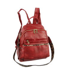 Fashion Designer Travel Backpack Shoulder Bag with Guitar Strap