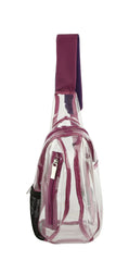 Transparent Crossbody Daypack Sling Bag