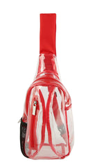 Transparent Crossbody Daypack Sling Bag
