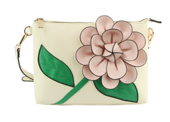 Women Flower Crossbody Bag Shoulder Bag