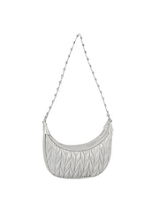 Unique Embossed Hobo Handbag
