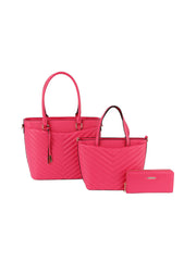 3 in 1 Quilted Work Tote Set