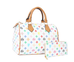 Signature Print Classic Satchel Set
