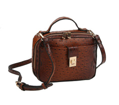 Women Crocodile Top Handle Crossbody Purse Bag