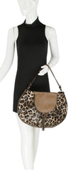 Women Vintage Leo Satchel Hobo Bag