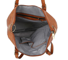 Simple Everyday Tote W/ Multicolor Strap