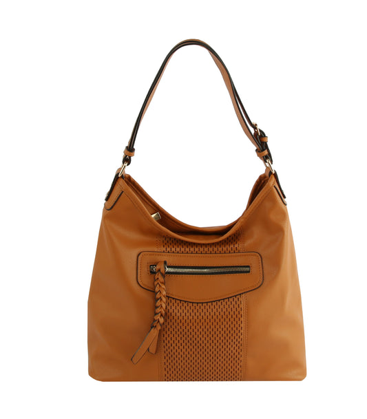 HF Hobo Bag in Soft Leather Shoulder Bag