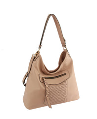 HF Hobo Bag in Soft Leather Shoulder Bag