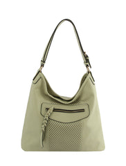 HF Hobo Bag in Soft Leather Shoulder Bag