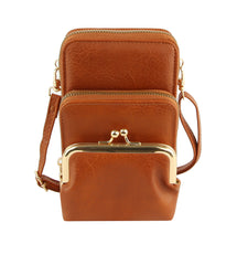 Small Crossbody For Women Double Zip Adjustable Strap Over T