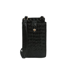 Croc Alligator Crossbody Bag Cell Phone Purse