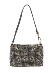 Women Rhinestone Crossbody Shoulder Handbag
