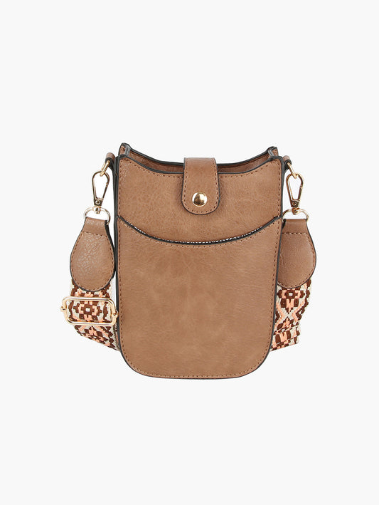 Small Shoulder Bag with Guitar Strap