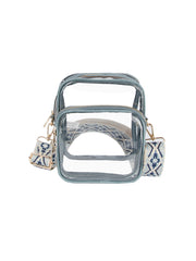 Guitar Strap Clear Crossbody Sling