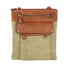 Large Crossbody Handbag for Ladies Multi Pocket