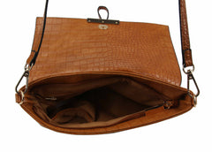 Small Animal Crossbody Mini Croc Shoulder Bag Clutch