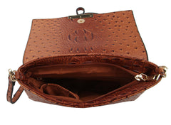 Small Mini Crossbody Mini Croc Shoulder Bag Clutch