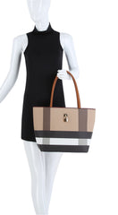 Fashion 3 in 1 Purses and Handbags Tote Shoulder Bag