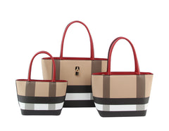 Fashion 3 in 1 Purses and Handbags Tote Shoulder Bag