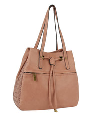 Vintage Leather Hobo Crossbody Handbag