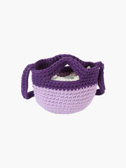 Petite Woven Two Toned Crosbody