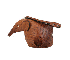 Mini Elephant Wallet Crocs Top Zipper Purse