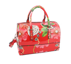 Floral Satchel Handbag for Women Purse