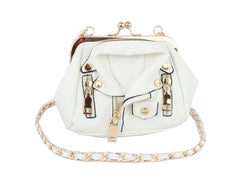 Women Motorcycle Biker Jacket Bag Clutch