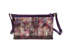 Glossy Magazine Wallet Crossbody Purse Shoulder  bag