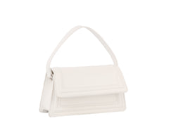 Flap top handle crossbody bag