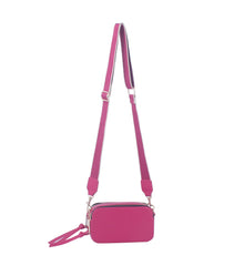 Double zip crossbody bag