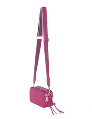 Double zip crossbody bag